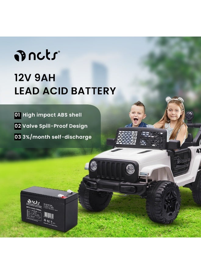 NCTS بطارية NCTS 12V 9Ah الرصاصية المغلقة – تقنية AGM، عمر طويل بدون صيانة، للاستخدام في UPS، الطاقة الشمسية، أنظمة الأمان - Image 4